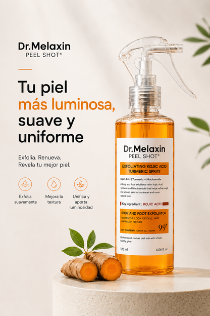 Dr. Melaxin Peel Shot – El Borrador de Zonas Oscuras y Ásperas